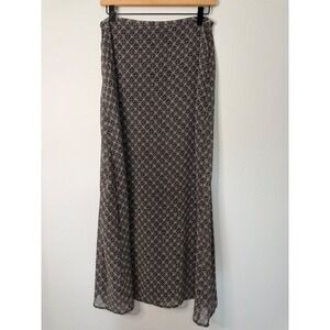 Vintage Express - Maxi Patterned Skirt‎ 80's 90's
